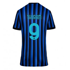 Inter Milan Marcus Thuram #9 Replika Hjemmebanetrøje Dame 2025-26 Kortærmet